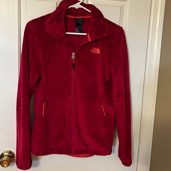 The North Face Tops - The North Face Zip-Up Fleece Size Small. Deep Pink/Berry Color